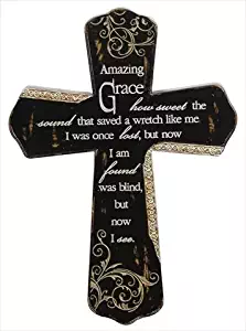 Carson Home Accents Amazing Grace Crosses