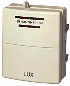 Lux Products T101143SA Mechanical Heating and Cooling Thermostat
