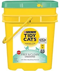 Tidy Cats Free & Clean Unscented Cat Litter - 35lb