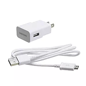 Samsung Universal Micro Home Travel Charger for Galaxy S3/S4/Note 2 - Non-Retail Packaging - White