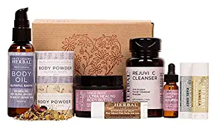 Love Your Skin, Luxury Natural Skincare Gift Set, Transformative Aromatherapy, Herbal Infused Skin Care, Ora’s Amazing Herbal, Paraben-free Luxury Skin Care Sets, Apothecary Skincare for Women 