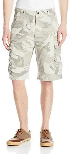 Wrangler Authentics Men's Premium Relaxed Fit Twill Cargo Short