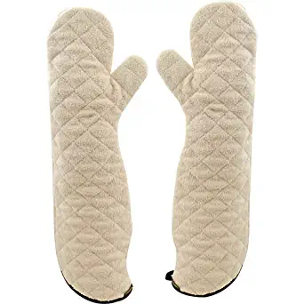 SAN JAMAR Oven Mitts 24" overall length, sold by the pair 824TM (M12-01)