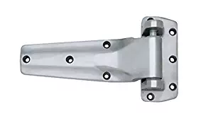 Kason 1240 Series Reversible Cam-Lift Aluminum for Walk-In Freezer/Refrigerator (Select Offset from 1-1/4" and 1-3/8") (Offset: 1-3/8")