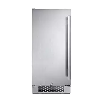 Avallon AFR151SSLH 3.3 Cu Ft Built-in 15" Refrigerator - Left Hinge