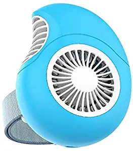 Outdoor Portable Handheld Radiator Fan Cartoon Conch Mini Fan Adjustable USB Charging Fan Wrist Cooling Fan