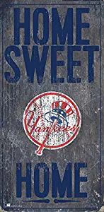 Fan Creations New York Yankees 6x12 Home Sweet Home Wood Sign