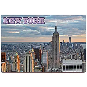 Empire State Building fridge magnet New York travel souvenir