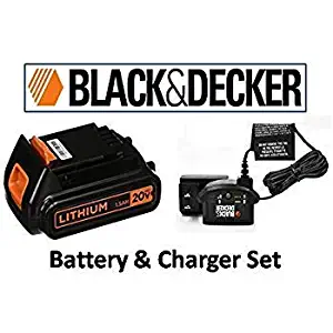 Black and Decker 16v-20v Standard Li-ion Charger 90590282, 1-Pack (Battery & Charger)