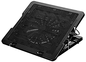 Zalman ZM-NS1000 High Performance Labtop Cooling Pad with 180mm Low noise Fan, USB 2.0 hub