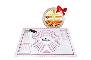 Mrs. Anderson’s Baking Pie Crust Protector Shield, Fits 9.5-Inch and 10-Inch Pie Plates 3 Piece Bundle Mrs. Anderson’s Pie Crust Protector Shield | Gallette Cuisine Silicone Pastry Mat | Bonus Dough C