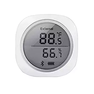 Inkbird Wireless Bluetooth Temperature and Humidity monitor Thermometer & Hygrometer for Android & IOS Phone Used for Brewing Meat/Plant/Cigar Storage (IBS-TH1 Plus)