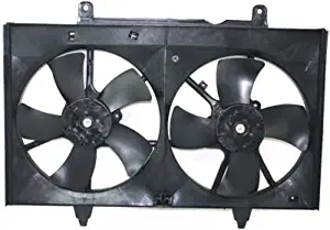 Crash Parts Plus Dual Cooling Fan for 2004-2009 Nissan Quest NI3115126