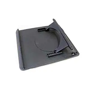 Gaorui Adjustable Notebook Cooling Stand Laptop Riser Holder Cooler Pad 360 Degree Rotating - Black