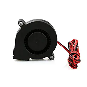 3D Printer Parts DC24V Cooling Fan Ultra Quiet Turbine Small DC Blower 5015 for 3D Printer Circuit Board DC12V 24V