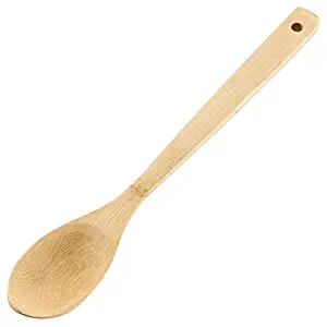 Camp Fire Cooking Spoon. 22 inch Bamboo Extra Strong