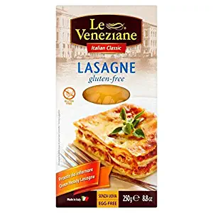 Le Veneziane Gluten Free Lasagne Sheets - 250g (0.55lbs)
