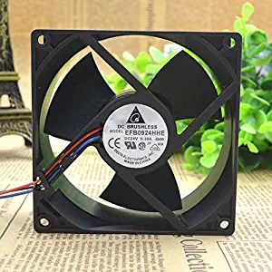 EFB0924HHE for Delta EFB0924HHE Fan 92x92x38mm 24v 0.30A 9CM 3 Wire Drive Cooling Fan