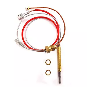 MENSI Outdoor Patio Heater M6*0.75 Head Thread With M8X1 End Connection Nuts Thermocouple 410mm