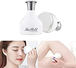 Hurell Face Facial Cooler Cooling Therapy Stone Massage Reduce Skin Temperature Swelling Bruise Relieve Skin Trouble Muscle Pain