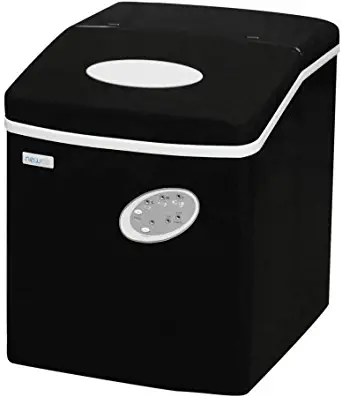 Convenient Portable AI-100BK Ice Maker, Black