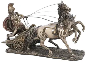 Sale - The Perfect Gift - Roman Chariot Statue Sculpture