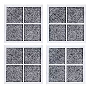 Nispira Air Filter Replacement for LG LT120F Kenmore Elite 469918 Refrigerator ADQ73214402, ADQ73214404 -4 packs