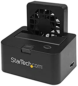 StarTech SuperSpeed USB 3.0 eSATA Hard Drive Docking Station with Cooling Fan