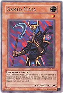 Yu-Gi-Oh! - Armed Ninja (LOB-106) - Legend of Blue Eyes White Dragon - Unlimited Edition - Rare