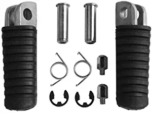 D-Simpleapparel- Motorcycle Front Footrests Foot Pegs For Kawasaki Ex250J Ex250 Ninja 250R 2008-2011 09 10