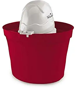 Rival Frozen Delight 4-Quart Ice Cream Maker RED by Rival