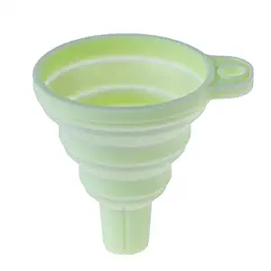 Mini Silicone Foldable Funnels Collapsible Style Funnel Hopper Kitchen Cozinha Cooking Tools Accessories Gadgets l