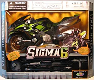 GI Joe Sigma 6 Ninja Hovercycle (black/green)