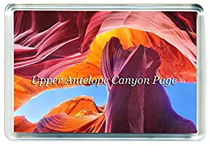 K202 Upper Antelope Canyon Page Jumbo Refrigerator Magnet USA - United States of America Travel Fridge Magnet