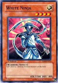 Yu-Gi-Oh! - White Ninja (TLM-EN025) - The Lost Millennium - 1st Edition - Common