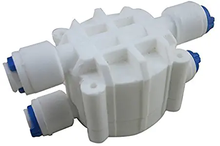 DIGITEN 1/4" Automatic Shut-Off Valve with Quick-Connect Fittings For RO Reverse Osmosis