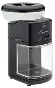 Capresso 551.01 Burr Coffee Grinder, Black