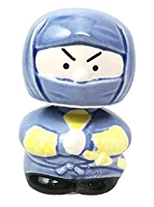 ShopForAllYou Figurines and Statues Porcelain Miniature Blue Shinobi Ninja Warrior Manga Bobblehead Figurine Coll.