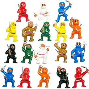 150 Mini Karate Ninjas Warriors Fighters Figures Cupcake Cake Toppers Ninja Kung Fu Martial Arts Men Lot