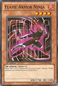 Yu-Gi-Oh! - Flame Armor Ninja (ORCS-EN013) - Order of Chaos - 1st Edition - Common