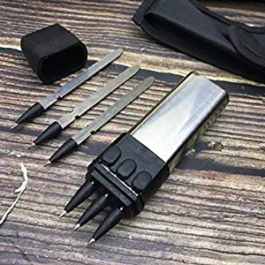 Solid Stainless Steel Dart Set of 6PCS Darts Shooting Weapon Steel Arrows Design Dart Launchers 6pc Stealth Defensive Weapon