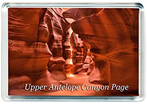 K200 Upper Antelope Canyon Page Jumbo Refrigerator Magnet USA - United States of America Travel Fridge Magnet