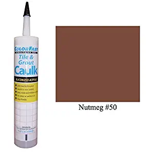 Color Fast Caulk Matched to Custom Building Products (Nutmeg Sanded)