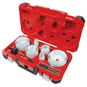 Milwaukee 49-22-4185 28-Piece All Purpose Professional Ice Hardened Hole Saw Kit