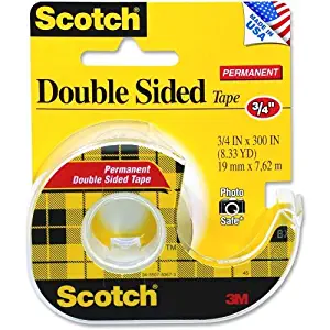 Scotch Double Sided Tape, 3/4-inch x 300 Inch, 3 Roll (237)