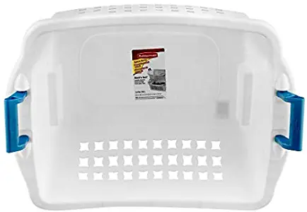 Rubbermaid 1.6 BU Stack-n-Sort Laundry Basket (White 1 Piece)