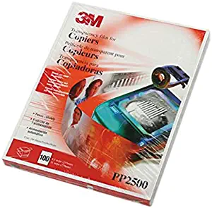 3M PP2500 Plain Paper Copier Transparency Film