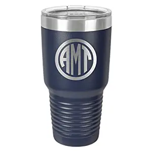 Eureka Golf Products Personalized Monogrammed 30oz Stainless Steel Tumbler with Lid~15 Colors~Free Personalization & Shipping