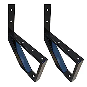 MTB Steel Stair Step Riser - 1 Step for Deck Height 12 Inches (2 Pack) Stair Stringer Step Stringer