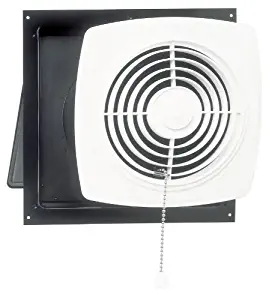 Broan 507 Chain Operated Utility Fan, 8-Inch 250 CFM 7.0 Sones (Renewed)